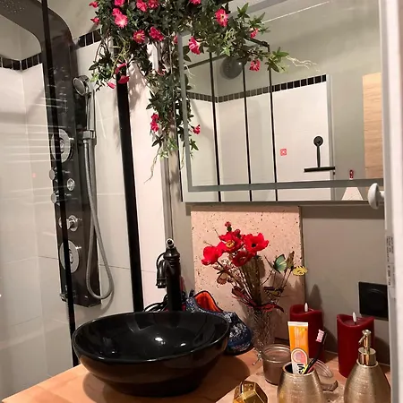 Apartamento Appartement convivial à Équemauville de 36 m² avec jardin