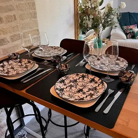 Apartamento Appartement convivial à Équemauville de 36 m² avec jardin