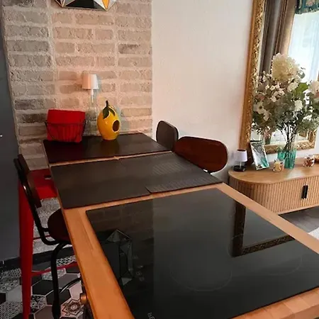 Appartement convivial à Équemauville de 36 m² avec jardin Apartamento 3*