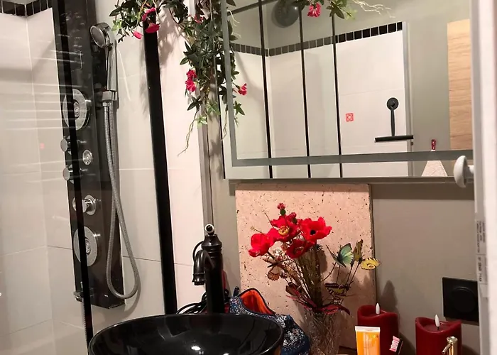 Appartamento Appartement convivial à Équemauville de 36 m² avec jardin